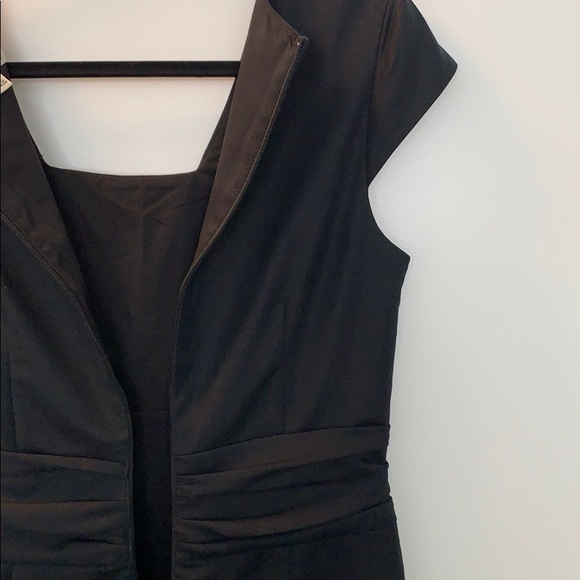 Banana Republic Black Square Neck Sheath Dress - Picture 4 of 6